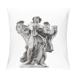 Personality  Statue Of Angel View Pillow Covers