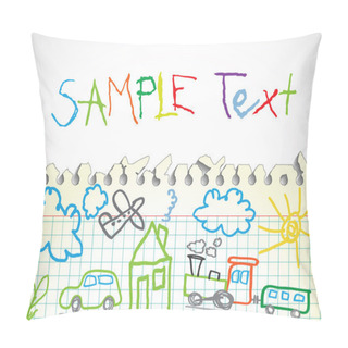 Personality  School Background Pillow Covers