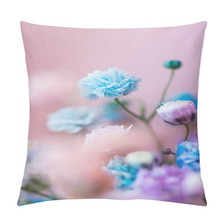 Personality  Flowers In Garden, Floral Beauty And Botanical Background For Wedding Invitation And Greeting Card, Nature And Environment Concept Pillow Covers
