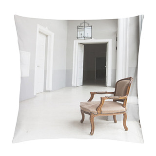 Personality  Luxurious Palace Interior With Armchair In Malta Pillow Covers