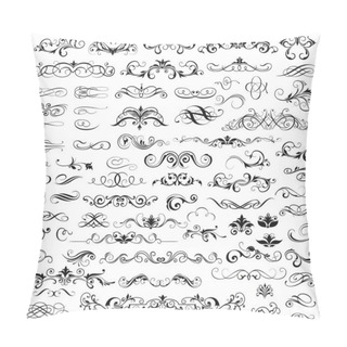 Personality  Set Of Vector Graphic Elements For Design Pillow Covers