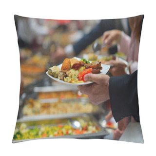 Personality  Buffet Food Pillow Covers