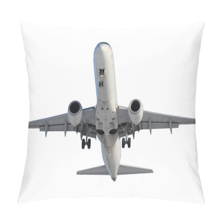 Personality  White Plane With Landing Gear Pillow Covers