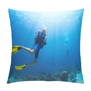 Personality  Diver Pillow Covers