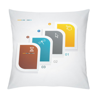 Personality  Modern Speech Bubble Template Style. Pillow Covers