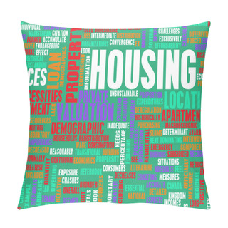 Personality  Housing Pillow Covers