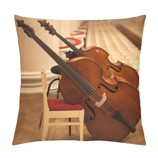 Personality  Contrabass Pillow Covers