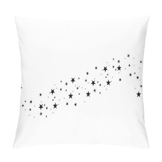 Personality  Black Star Comet Pillow Covers