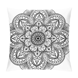 Personality  Circular Vintage Ornament Pillow Covers