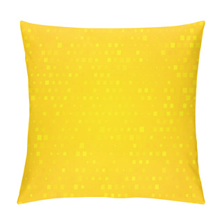 Personality  Yellow Background. Vector Illustration. Pillow Covers