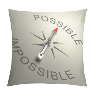 Personality  Possible VS Impossible Pillow Covers