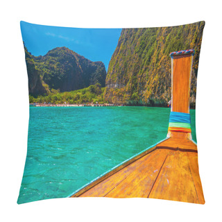 Personality  Maya Bay, Thailand Pillow Covers