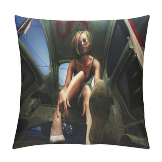 Personality  Beautiful Fashion Model Pillow Covers