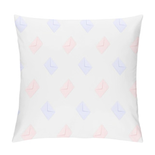 Personality  Repetitive Pattern Of Envelopes Pillow Covers