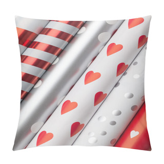 Personality  Rolls Of Wrapping Paper Pillow Covers