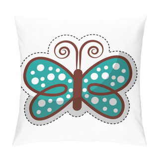 Personality  Cute Butterfly Decorative Icon Pillow Covers