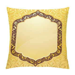 Personality  Elegant Islamic Template Design Pillow Covers