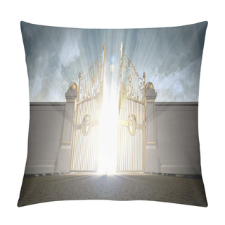 Personality  Heavens Gates Opening Pillow Covers