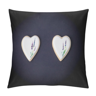 Personality  Cookies Topped With White Glaze Pillow Covers