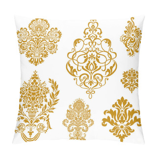 Personality  Set Of Ornate Vector Ornaments. Perfect For Invitations Or Announcements. Pillow Covers