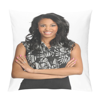 Personality  Young Businesswoman Pillow Covers