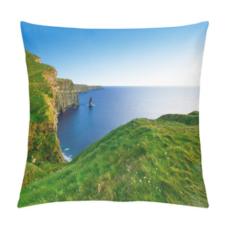Personality  Cliffs Of Moher At Sunset Pillow Covers