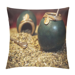 Personality  Yerba Mate, The Traditional Tea From Argentina Pillow Covers