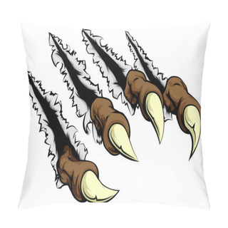 Personality  Monster Claws Scratching Pillow Covers