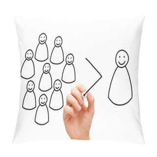 Personality  Team Is More Than Individuals Pillow Covers