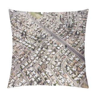 Personality  Aerial View Of Phoenix, Arizona Pillow Covers