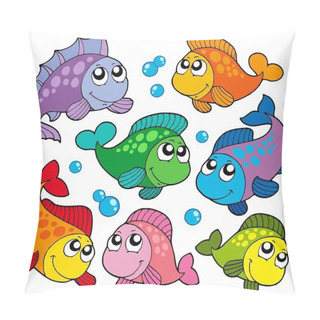 Personality Various Cute Fishes Collection 2 Pillow Covers
