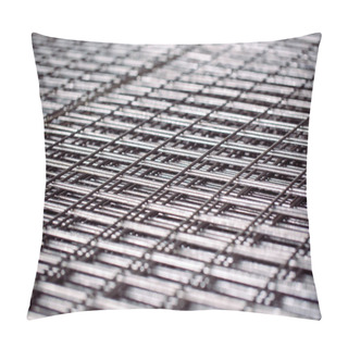 Personality  Metal Grid. Heavy Industry Production. Metal Rolling Plant Pillow Covers