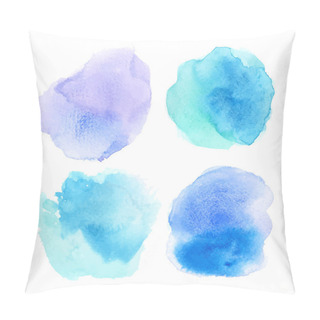 Personality  Abstract Watercolor Banners Set Pillow Covers