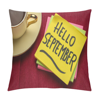 Personality  Hello September Welcome Note Pillow Covers