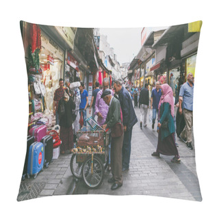 Personality  Street Market Pillow Covers