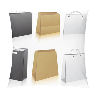 Personality  Set Of Shopping Bags. Pillow Covers
