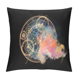 Personality  Paradigm Of Sacred Geometry Pillow Covers