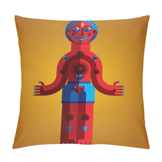 Personality  Pagan Symbol Illustration Pillow Covers