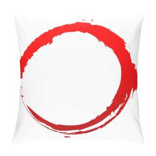 Personality  Red Splash Pillow Covers
