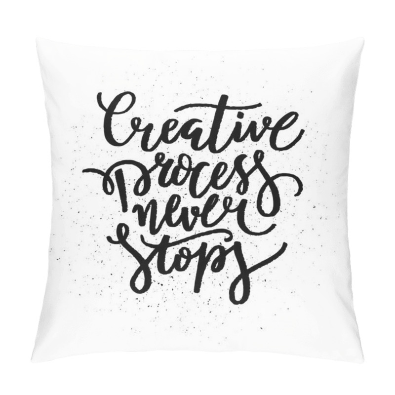 Personality  Modern poster with lettering pillow covers