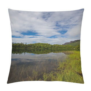 Personality  Lake On Alaska Pillow Covers