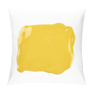 Personality  Smudged Splash Of Paint Isolated Pillow Covers