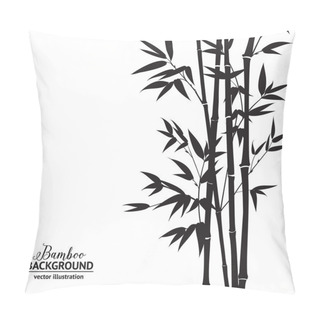 Personality  Bamboo Bush. Pillow Covers