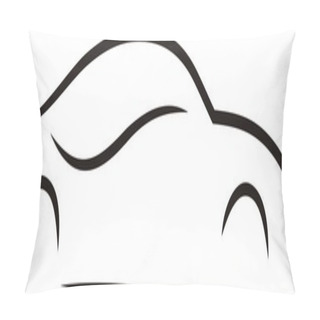 Personality  Car Form Pillow Covers