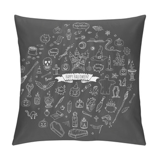Personality  Happy Halloween 2 Pillow Covers