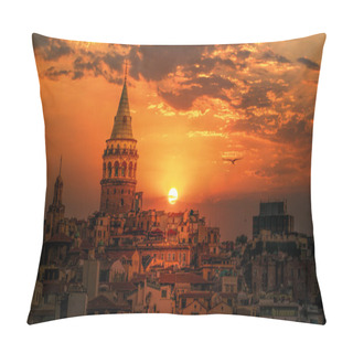 Personality  Galata Tower Pillow Covers