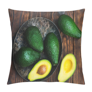 Personality  Fresh Green Avocados Pillow Covers