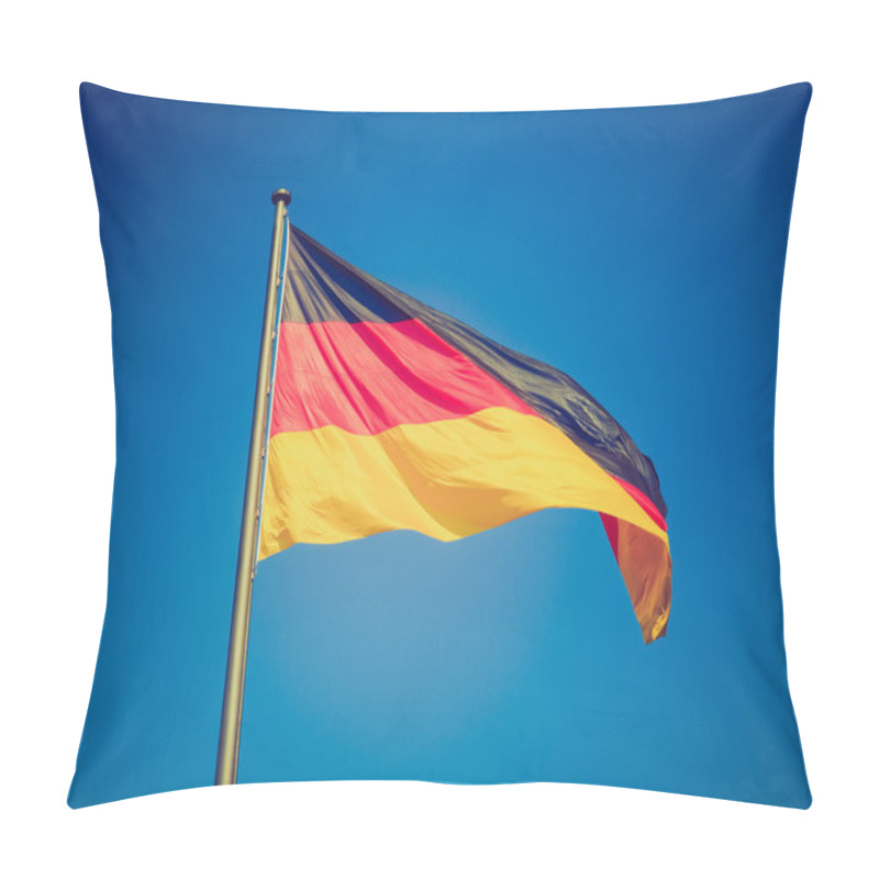 Personality  Retro look German flag pillow covers