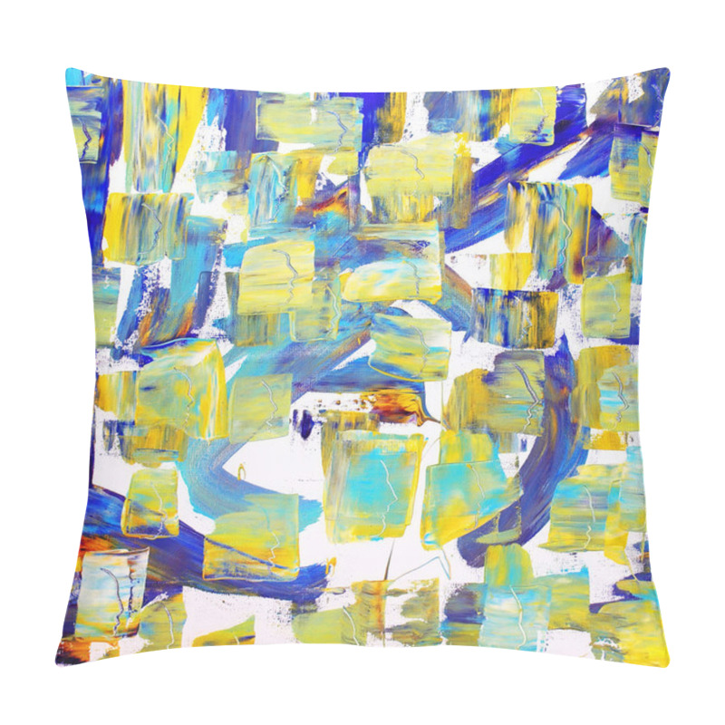 Personality  Abstract colorful painting pillow covers