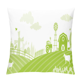 Personality  Farm Pillow Covers